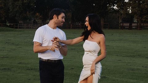 Ed Westwick and Amy Jackson