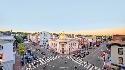 Georgetown during the day