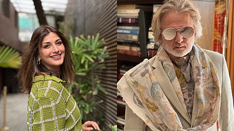 In frame (L-R): Sonali Bendre & Rohit Bal