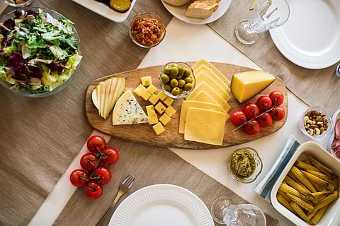 Types of cheeses from around the world