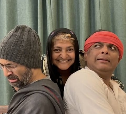 A scene from the play