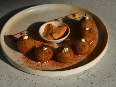 Mac & cheese
fritters