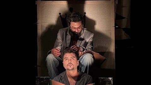 A scene from the play