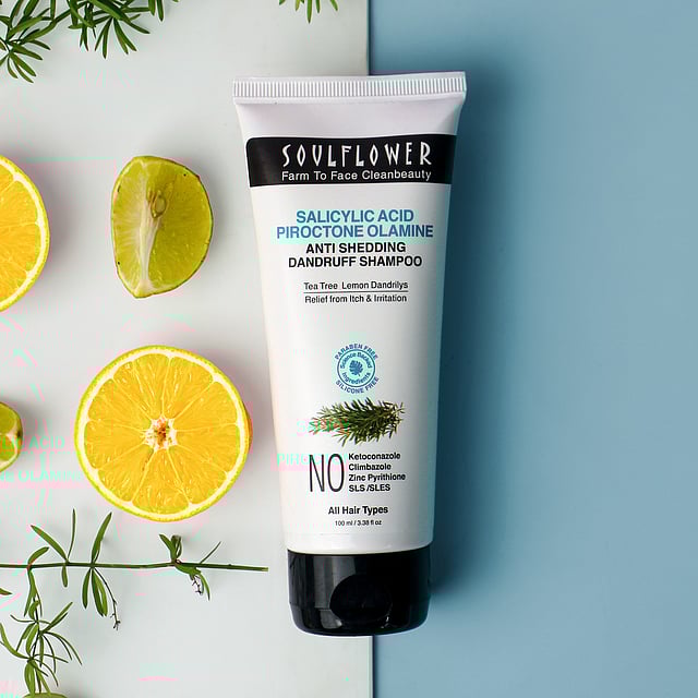 Soulflower Anti Shedding Dandruff Shampoo