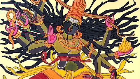 An artwork from the exhibit