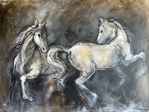 Sujata Dere’s 'Earth Song' is an artistic odyssey of sacred landscapes and mystic imagery