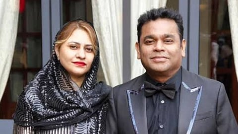 Saira Banu and AR Rahman