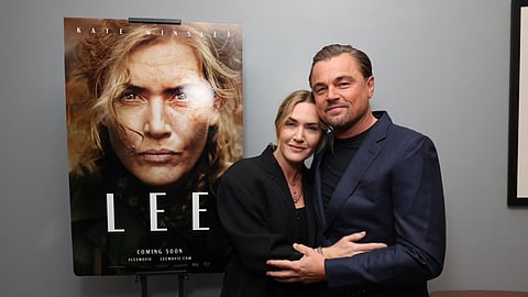Kate Winslet and Leonardo DiCaprio
