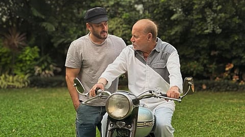 Salman Khan and Salim Khan