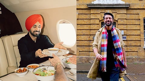 Diljit Dosanjh (L); Ranveer Brar (R)