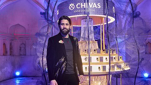 Naga Chaitanya at the Chivas Alchemy event
