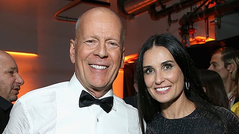 Bruce Willis and Demi Moore