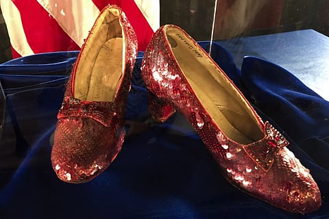 Judy Garland’s ‘Wizard of Oz’ ruby slippers set for auction