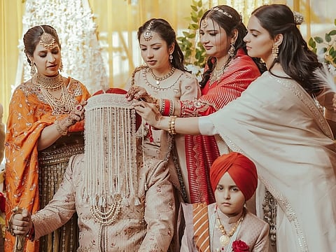 Cultural significance of sehra in Indian weddings