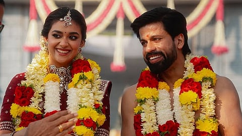 Keerthy Suresh and Antony Thattil