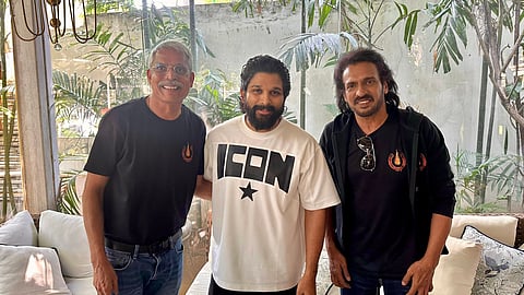 Lahari Velu, Allu Arjun and Upendra