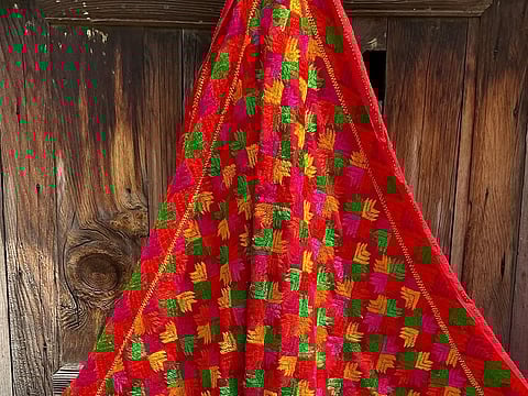 Phulkari embroidery: A timeless floral legacy of Punjab