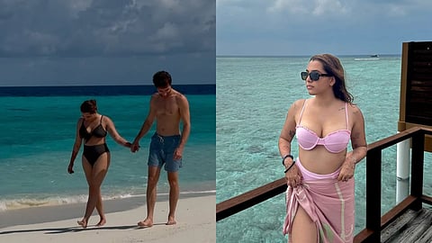 Aaliyah Kashyap and Shane Gregoire (L); Aaliyah (R)