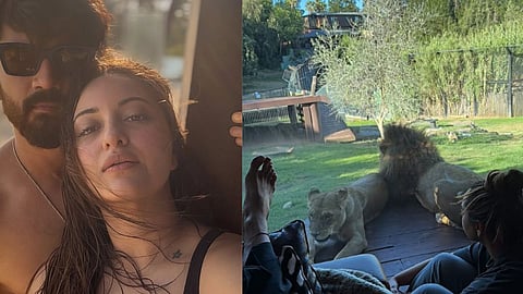 Zaheer Iqbal and Sonakshi Sinha