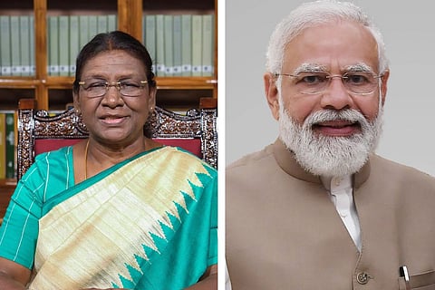Happy 2025: President Murmu, PM Modi extend New Year greetings