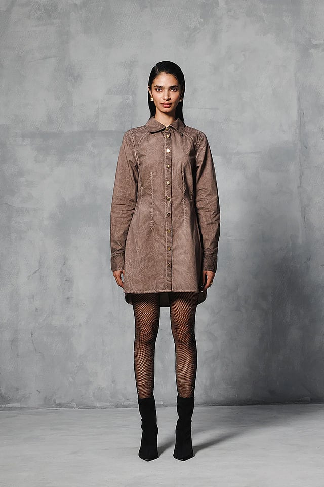 Mellowdrama- OVERDYED LONG SHIRT