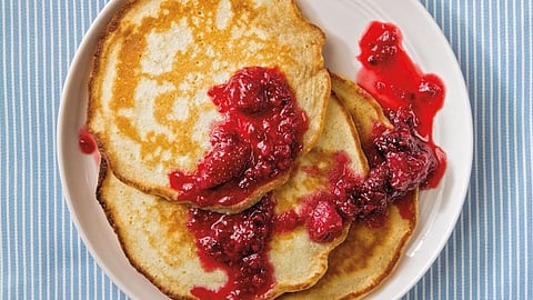 Millet pancake