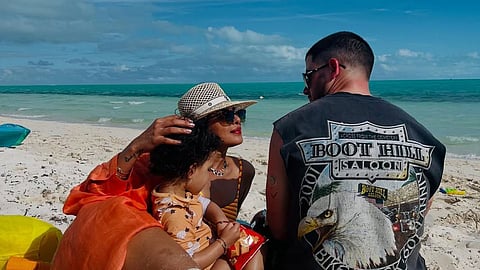 Priyanka Chopra, Marie Malti and Nick Jonas