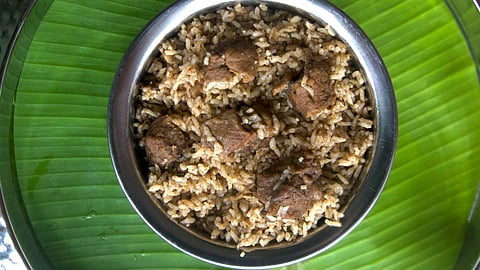 Ponram's mutton biriyani