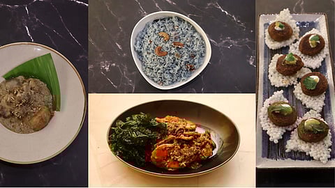 The array of mouthwatering delicacies at Usha