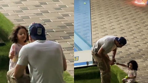 Ranbir Kapoor and Raha