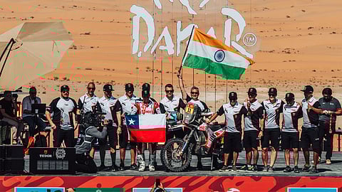 Hero MotoSports at Dakar Rally Stage 12