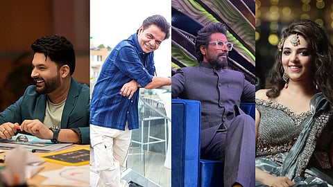 Kapil Sharma, Rajpal Yadav, Remo D'Souza and Sugandha Mishra (L to R)