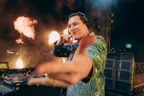 In frame: Tiësto