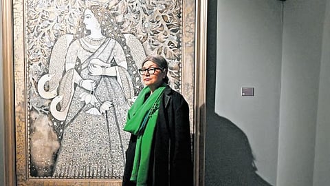 Artist Jayasri Burman