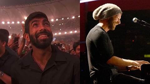 Jasprit Bumrah (L); Chris Martin (R)