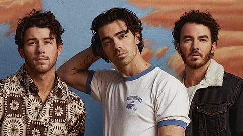 Nick Jonas, Joe Jonas and Kevin Jonas (L to R)