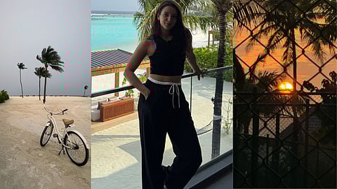 Boats, bikes and golden skies: Inside Triptii Dimri's dreamy Maldives vacation