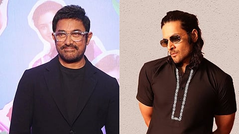 Aamir Khan (L); Ali Fazal (R)