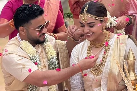 Wedding beats play as hip-hop artist Raftaar gets married to fashion stylist Manraj Jawanda