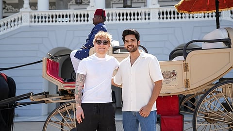 Ed Sheeran and Armaan Malik