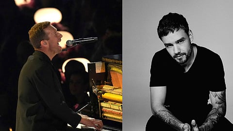 Chris Martin (L); Liam Payne (R)