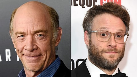 In frame: JK Simmons and Seth Rogen