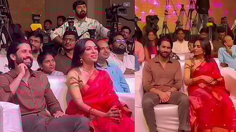 Naga Chaitanya and Sobhita Dhulipala