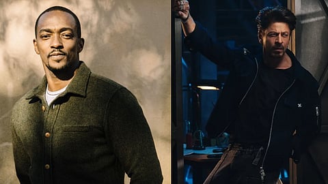 Anthony Mackie (L); Shah Rukh Khan (R)