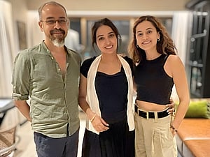 Taapsee Pannu with Kanika Dhillon