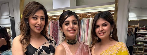 Renuka, Anita, and Mehndi