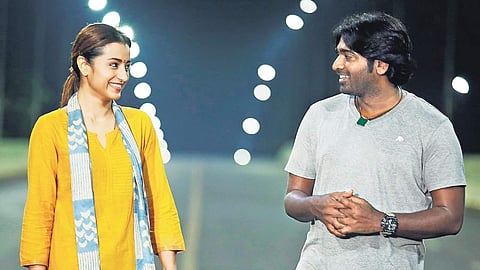 Trisha Krishnan and Vijay Sethupati in 96