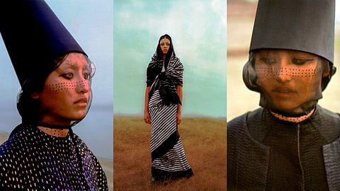 Raw Mango’s Agama celebrates kantha, mashru and the interesting mashru ikat in its silhouettes