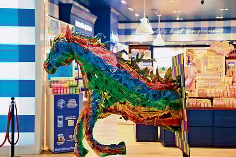 Artifact placed inside VR Chennai