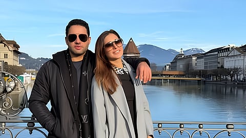 Nargis Fakhri and Tony Beig